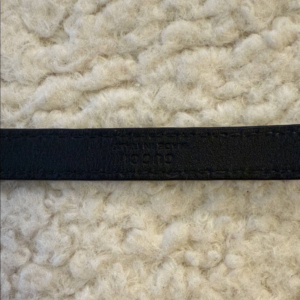 Gucci Men's Black and Silver Bracelet leather - Picture 6 of 8